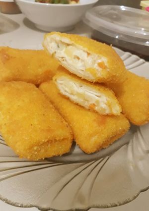 Foto resep Risol isi rogut sayur&keju