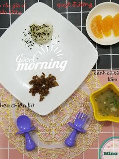Hình của món Thịt heo băm chiên bơ -ăn dặm.