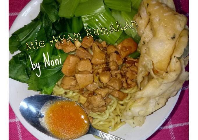 Resep Mie Ayam Rumahan Oleh Noni Sukmawati Cookpad