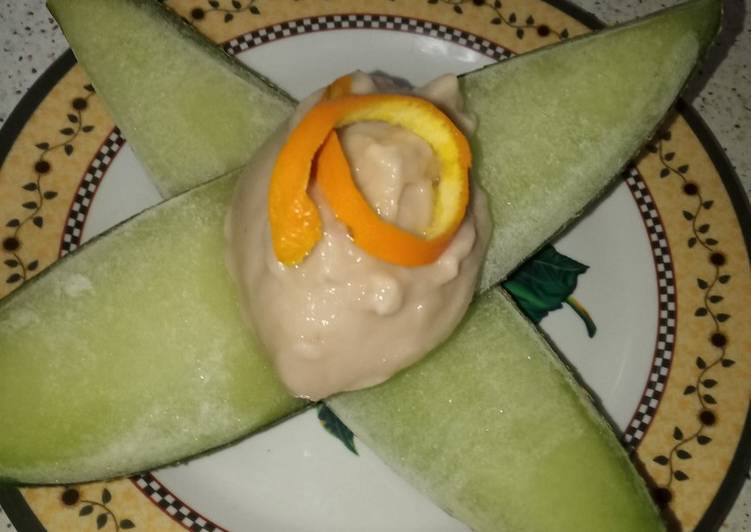 Sorbete melón cremoso MC