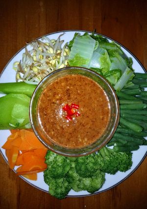 Foto resep Pecel sayur