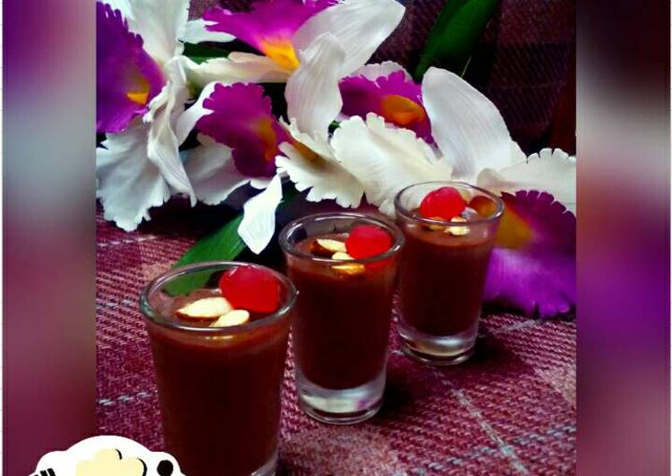 Creamy Chocolate Pudding *tanpa agar/jelly powder*