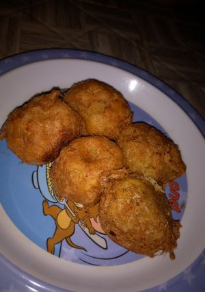 A picture of Sweet potato balls.