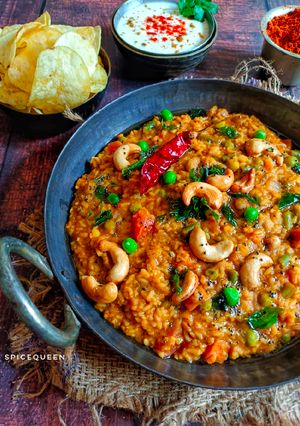 A picture of Bisi Bele Bath.