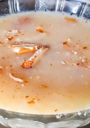 A picture of Pal payasam.