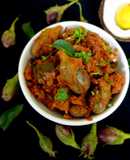 Thorny baby brinjal thokku