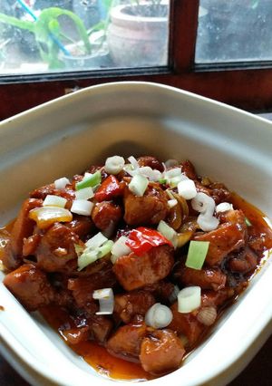 Foto resep Ayam Kungpao sederhana (Kungpao Chicken)