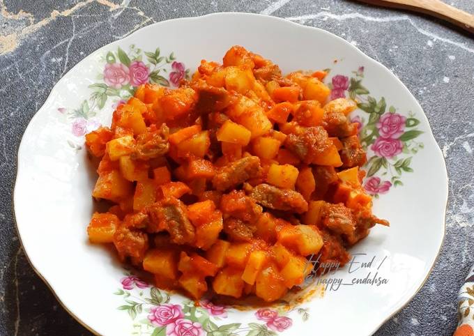 Resep Sambal Goreng Daging Kentang yang Bisa Manjain Lidah