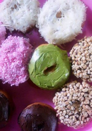 Foto resep Donat empuk tanpa kentang