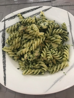 Foto principal de Pasta con espinaca y pollo