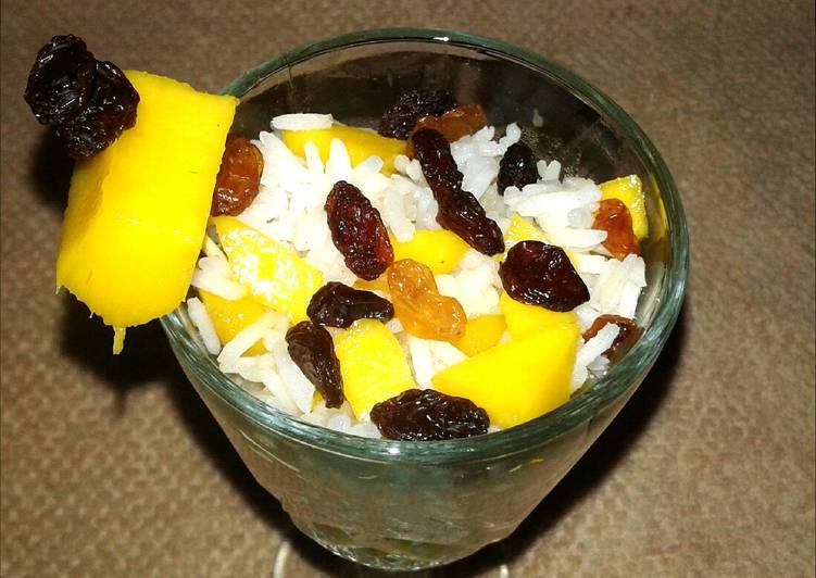 How to Prepare Perfect Mango Rice Pudding