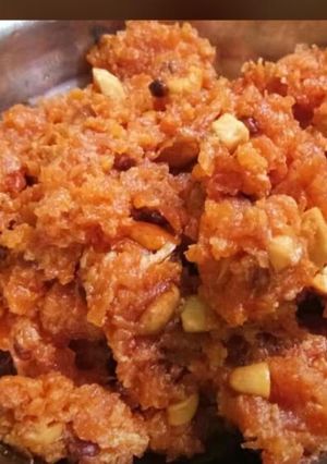 A picture of Gajar halwa.