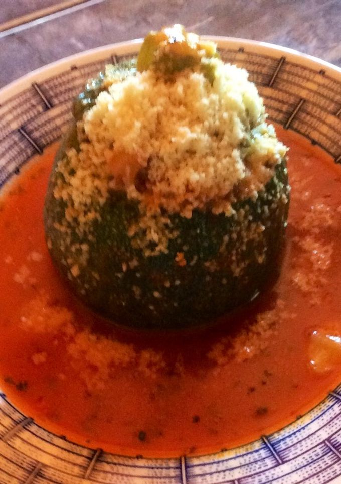 Una foto de Zapallito italiano relleno