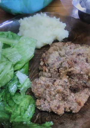 Una foto de Milanesas de hígado