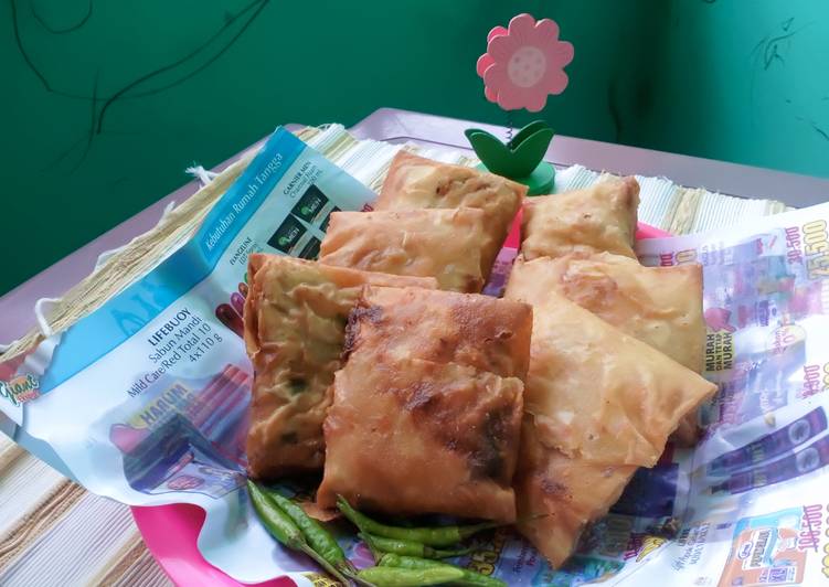Resep Martabak isi tahu Anti Gagal