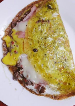 Una foto de Omelette Recurrente Gigante 😉😋😄