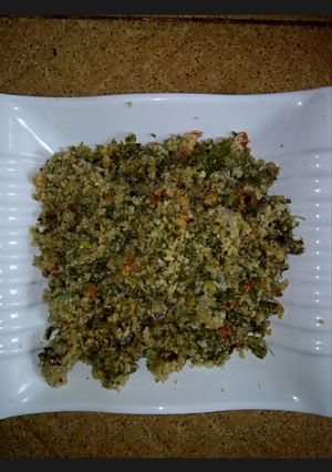 A picture of Dambun shinkafa.