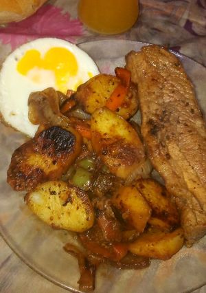 Una foto de Tapa de asado a las verduras