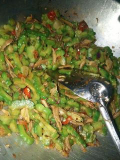 Foto resep Oseng pare teri