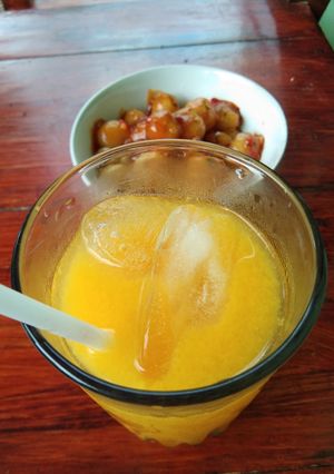 Foto resep Es jeruk yakult