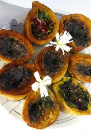 عکسی از دستور فینگر فود کوکو سبزی