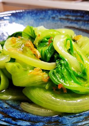 自製紅葱酥油拌大陸妹 的食譜成品照片