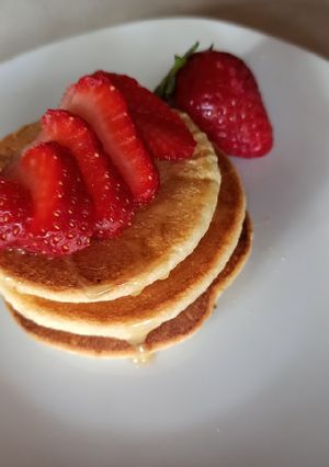 Una foto de Panqueques esponjosos