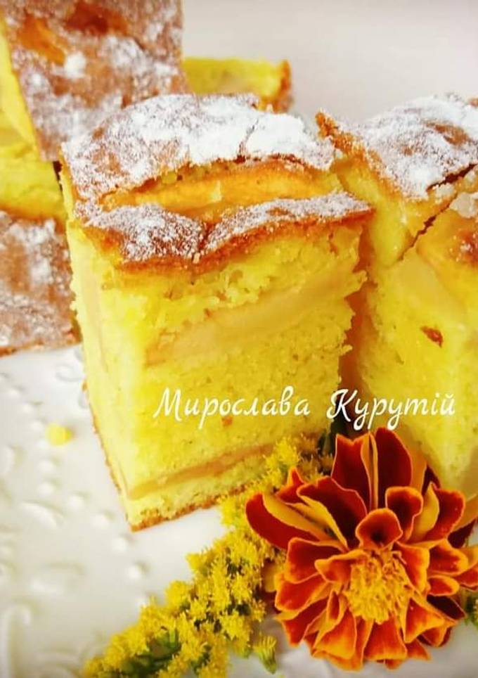 Кекс яблучний