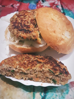 Foto principal de Hamburguesas de atún y verduras