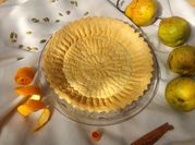 Una foto de masa tarta suave