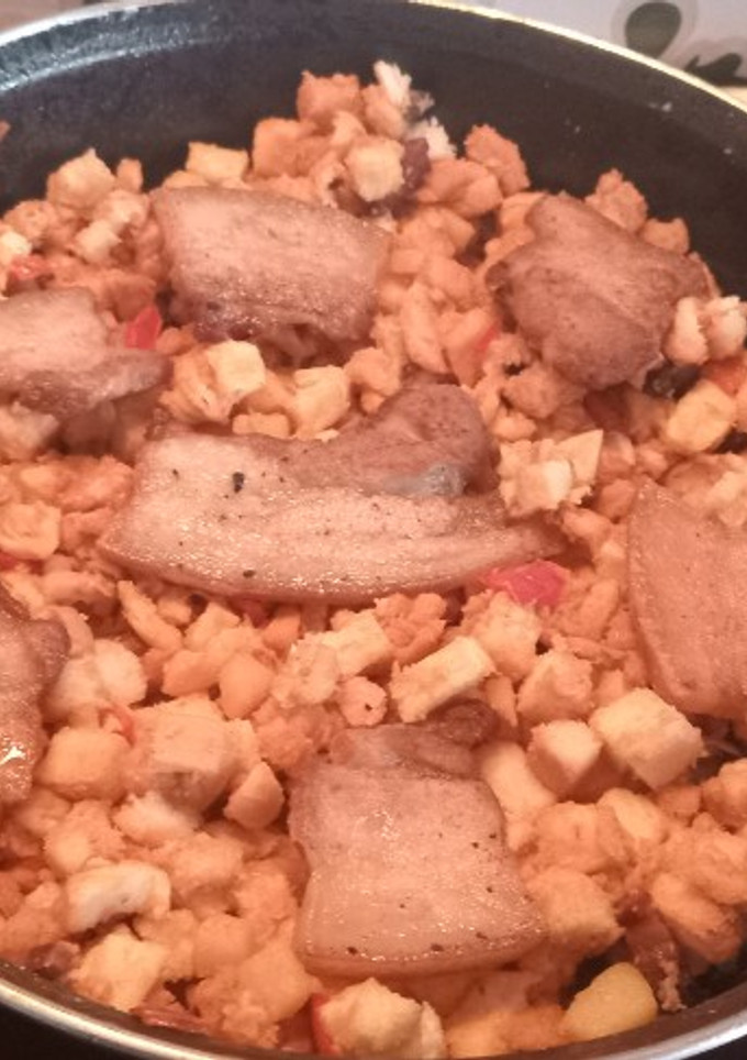 Una foto de Migas extremeñas por el chef David