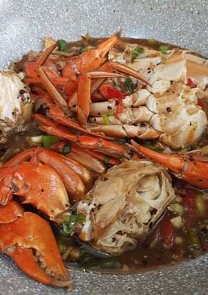 Foto resep Kepiting Lada Hitam Pedas