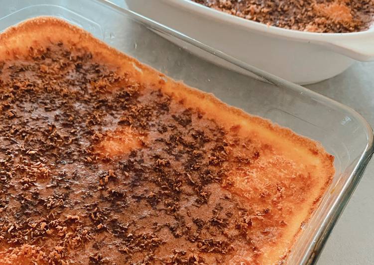 Flan au coco đ antillais