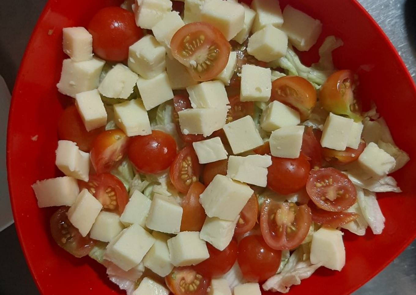 Ensalada saludable a mi manera 👩🏻‍🍳