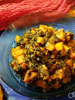 मेथी आलू की सब्जी (methi aloo ki sabzi recipe in Hindi) रेसिपी मुख्य फोटो