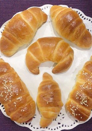 Hình của món Bánh mỳ bơ sữa mềm.