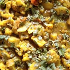 Aloo Gobhi Matar Ki Sabji A picture of Aloo Gobhi Matar Ki Sabji.