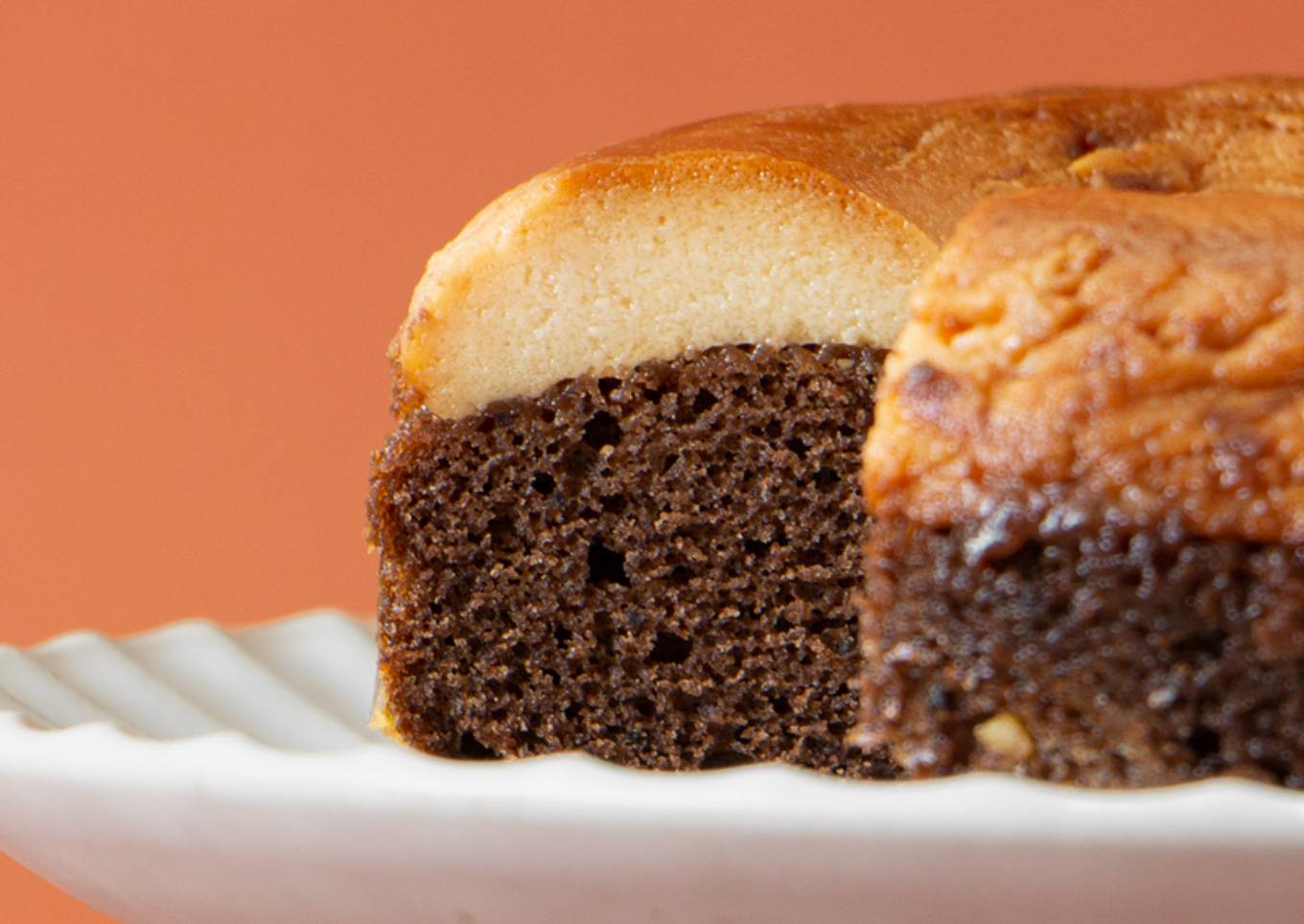 Impossible Cake aka Chocoflan