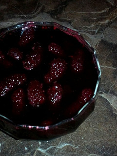 عکسی از دستور مربای توت سیاه
