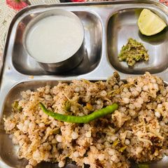 Navratri Fasting Sabudana Khichadi A picture of Navratri Fasting Sabudana Khichadi.