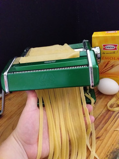 Una foto de Fetuccini de sémola