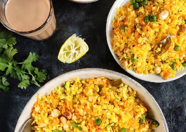Recipe of Any-night-of-the-week Vegetable poha