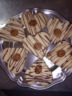 صورة لوصفة صابلي القلوب بالزيت بذوق الليمون 👍🍋🍫🌹