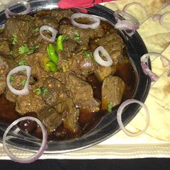 A picture of Masala kaleji.