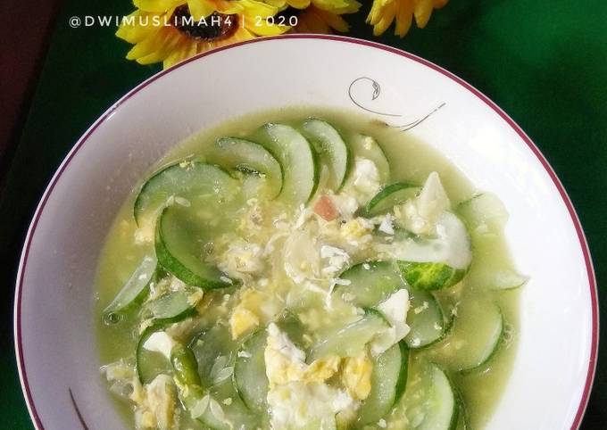 Standar Resep buat Orak-arik Timun+Telur Sederhana dijamin spesial