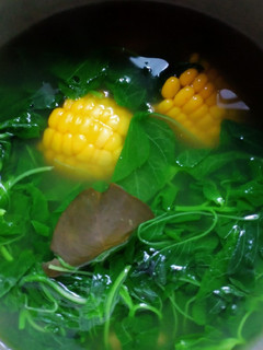 Foto resep Sayur bening bayam jagung