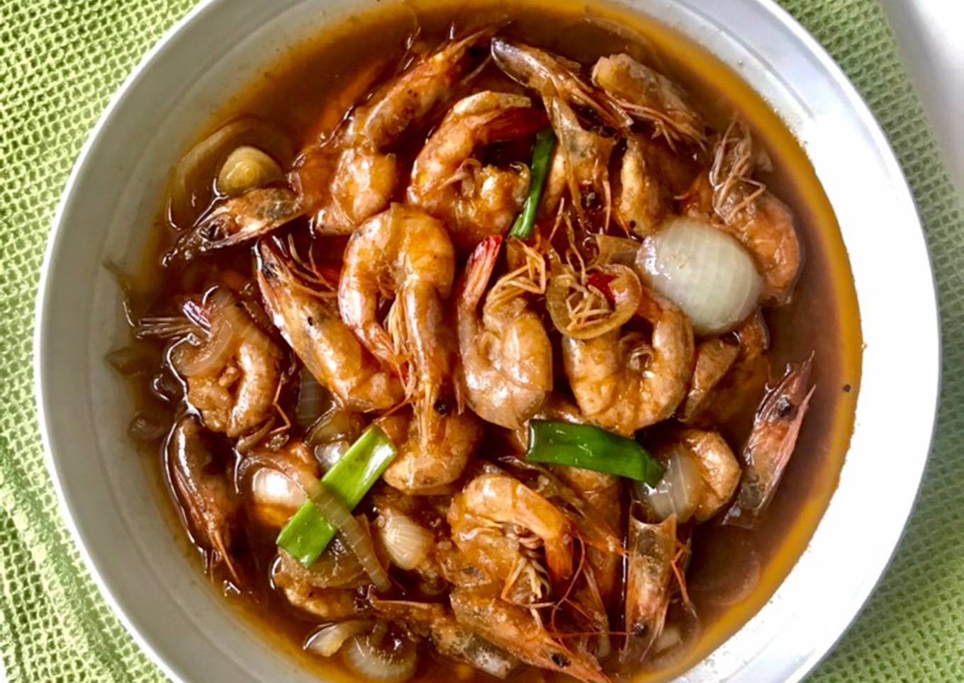 Udang saos Inggris