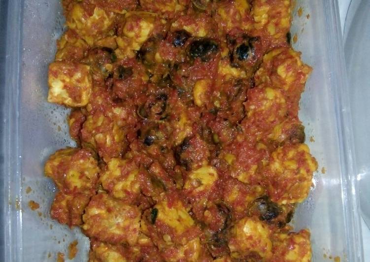 Langkah Mudah untuk Menyiapkan Sambal Tempe + kerang yang Enak