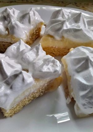 Una foto de Lemon pie apto para celíacos