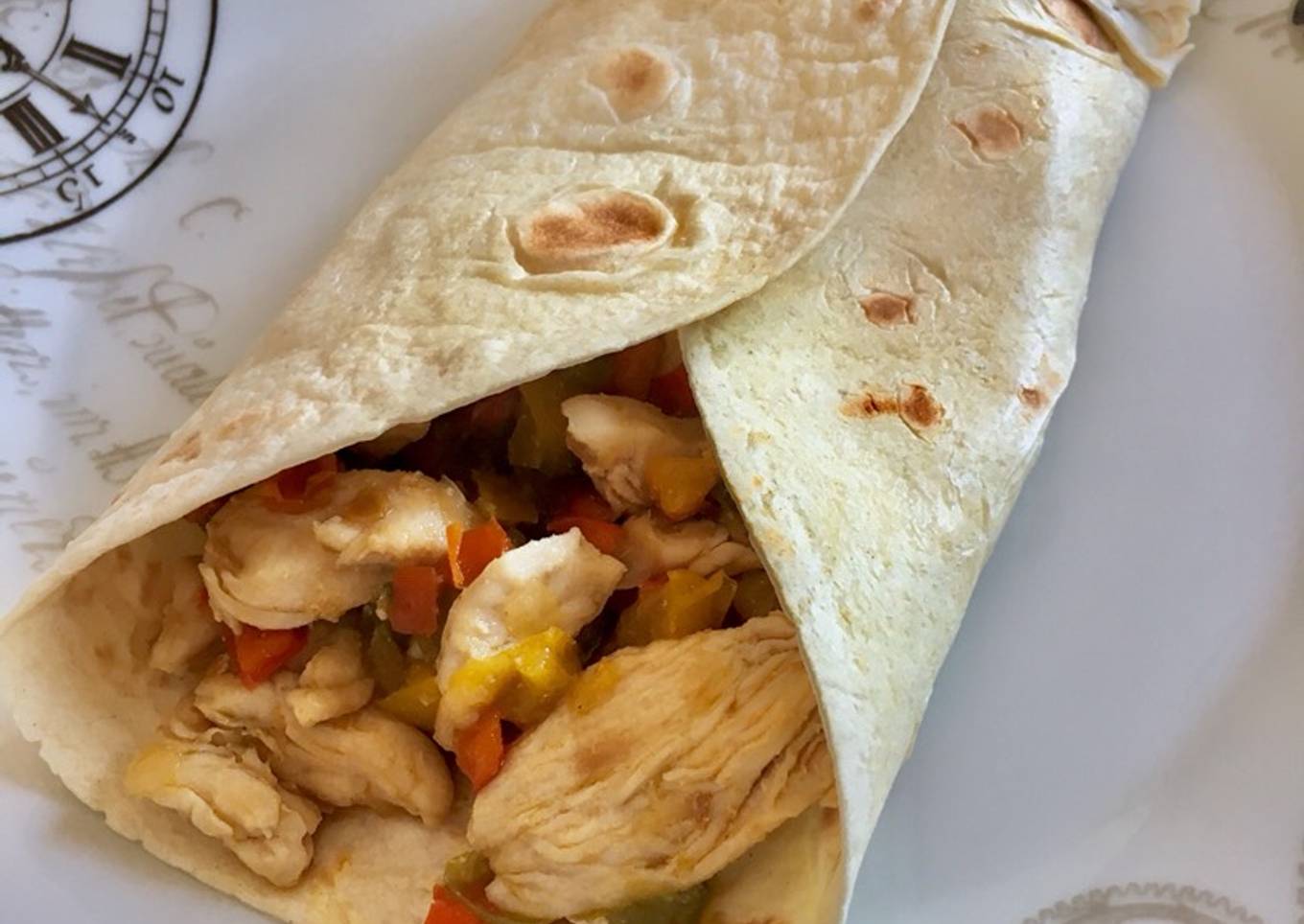 Fajitas de pollo